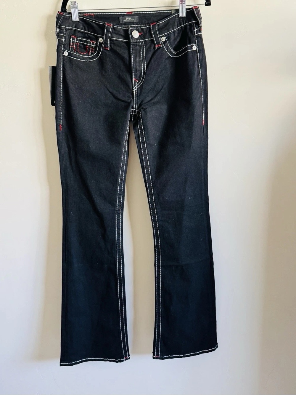 True Religion Jeans Becca Bootcut Women’s Size 28/6 Black NWT